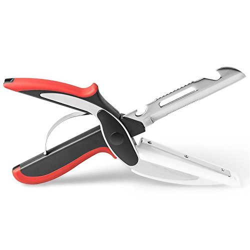 Clever Cutter, werded 2-in-1-Food Chopper, Mehrzweck Küche Gadget | Baguetteschliff Ihr Obst, Gemüse, Käse, und sogar Huhn Schnell und einfach Cover