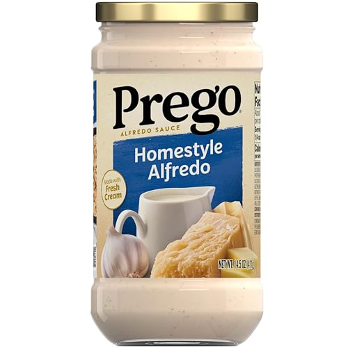 Image of Prego Homestyle Alfredo Pasta Sauce, 14.5 oz Jar