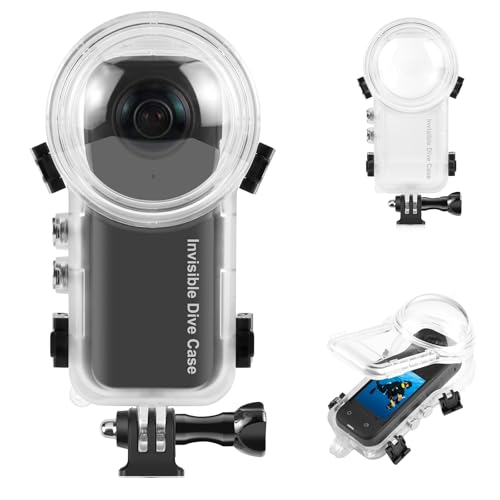 PULUZ Boîtier De Plongée Invisible Pour Insta360 X5 - 60 M