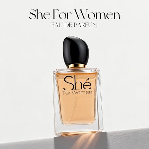 Image of AFLUXE She, Perfume for Women, Long Lasting EDP, Feminine Scent, Delicate Fragrances for Women, Day to Night Wear, 3.4 Fl Oz