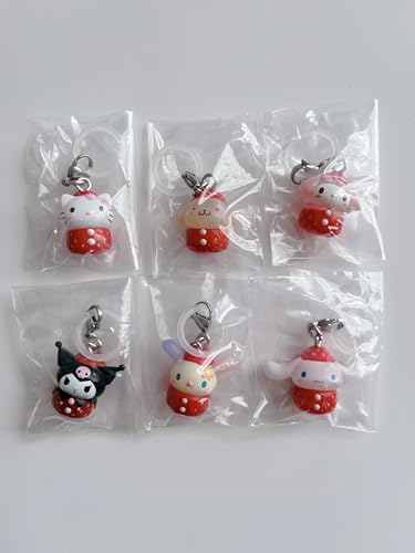 いちごめじるしアクセサリー【全6種フルコンプ】ガチャ ※カプセルは付きません サン