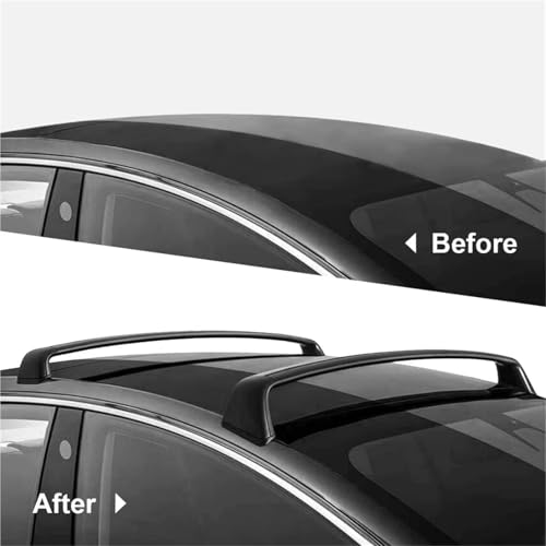 Barres de toit longitudinales Tesla Model Y 2020-2025 galerie verrouillable - 2