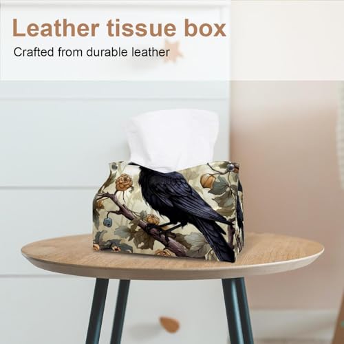 Boîtes à mouchoirs CrowTissues pack de 2 pour la maison et le bureau - 3