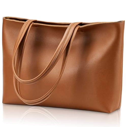 flintronic Sac a Main Femme, Sac Cabas Femme Grande Capacité, Fourre-Tout Cuir PU Souple, Shopper Porté Epaule Bandoulière pour le Travail, Voyages,...