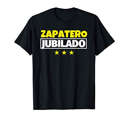Zapatero Jubilado Regalo Camiseta