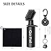 Go Pal Golf Club Cleaner: Golf Club Brush with 4oz Portable Water Bottle and Towel, Nylon Bristles, Retractor for Easy Cleaning - Multiple Cleaner kit Accessories for Men Women