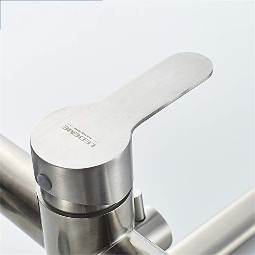 Mitigeur d'eau de robinet mural de baignoire avec douchette anti-calcaire et durable - 5