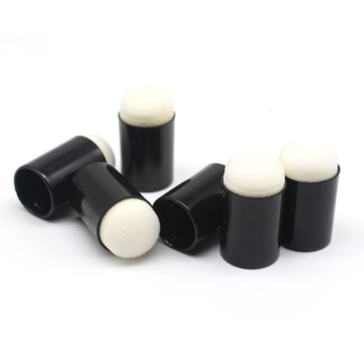 Almohadilla de tinta práctica y difuminadores de esponja portátiles para colorear detalles