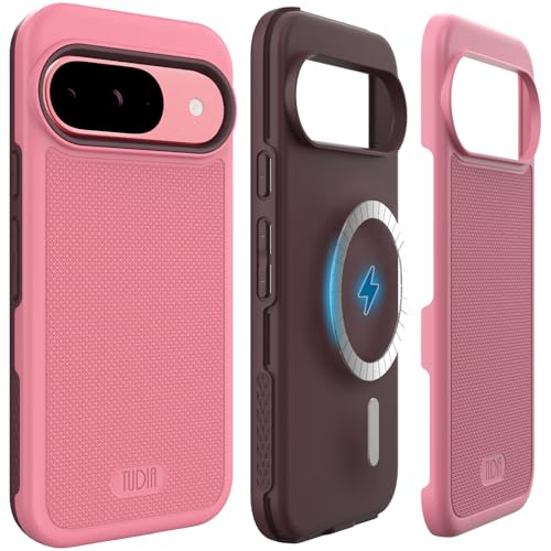 Image of TUDIA MergeGrip [Magsafe Compatible] for Pixel 9 & 9 Pro Case - Smokey Pink