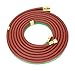 15 FEET GradeT - 1/4 OxyFuel Welding & Cutting Twin Hose with BB Fittings - SÃƒÅ“A