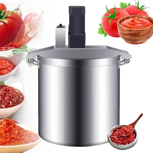 Genérico Mezcladora AutomáTica De Alimentos para Ollas,20l/30l/70l/90l/150l, Mezcladoras De Pedestal De Acero Inoxidable, Mezcladora De Alimentos para Cocina Fondo para Olla Caliente, Sopa Y Salsa