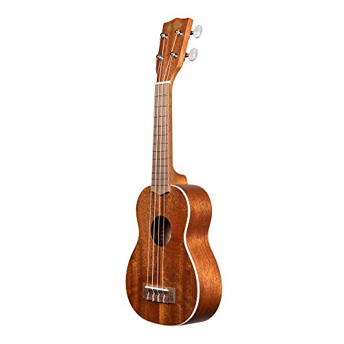 Kala KA-S Ukulélé soprano en acajou satiné avec housse (UB-S) - Les Beatles, Paul McCartney, John Lennon, RIngo Starr, George Harrison Kala KA-S Ukulélé soprano en acajou satiné avec housse (UB-S) – Image 4