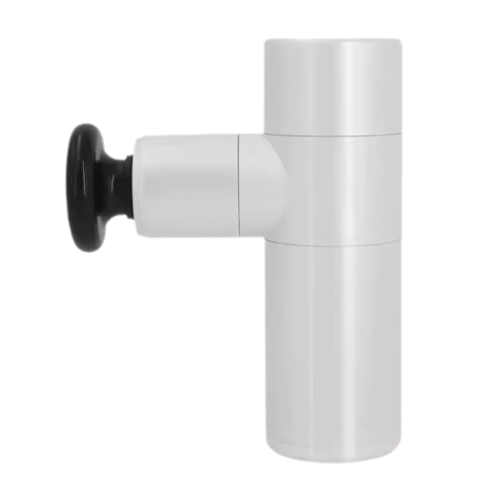 Portatile Pistola for massaggio in plastica, massaggiatore a percussione compatto senza fili, massaggiatore portatile ricaricabile, for uso domestico e in ufficio potente(Wit)