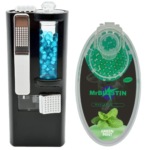 ✅ Con questo applicatore di capsule, l'inserimento delle capsule di aroma richiede solo pochi secondi. Applicatore progettato per perline fino a 3,8 mm. Eventuali suggerimenti, eventuali filtri. La macchina può essere commutata tra sigarette normali e sottili. Portatile e facile da trasportare o imballare.