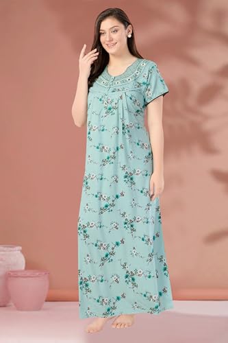 Image of Soulemo Women's Printed Nighty (Alpine) 1629