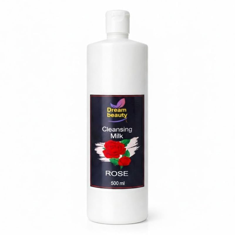 Dream Beauty Rose Cleansing Milk – Hydrating & Soothing Cleanser with Rose Extracts for Soft, Fresh, and Glowing Skin | Ideal for Makeup Removal and Daily Skin Care (1000g)-image-34