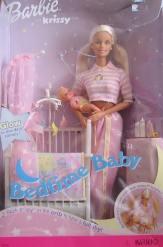 Barbie & Krissy - Bedtime Baby W/ Musical Crib (2000)