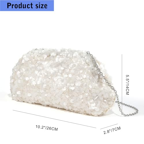 Sac à main de soirée élégant à paillettes pour ne plus gâcher vos tenues chic