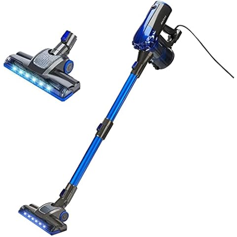 Akitas 600w Corded 3-in-1 Upright Turbo Handheld Stick Vacuum Cleaner Hoover Lightweight Compact Powered Spinning Brush Head for Hard Floor Carpet Car Cover