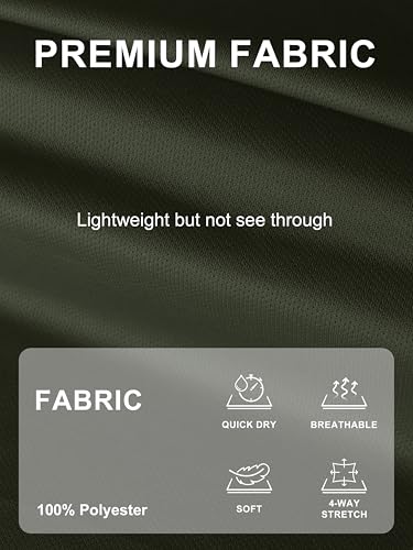 Men's 3 Packs Quick Dry Golf Polo Shirts Dry Fit Moisture Wicking Performance Summer Athletic Casual Short Sleeve Shirts4