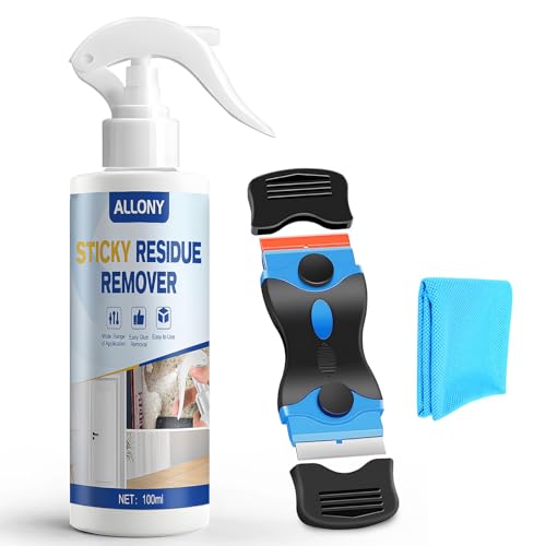 ALLONY Limpiador Espuma Poliuretano, Foam Cleaner, Quita Pegamento, Limpieza Eficiente, Removedor de Poliestireno, Kit de Limpieza, Eliminador de Espuma, Limpiadores para Eliminar espuma de PU, 100ML