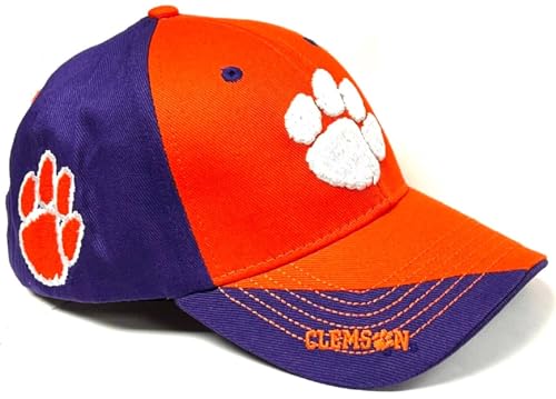 Clemson Tiger MVP Hubris Gorra Bicolor Naranja Ajustable Hombre miniatura 1