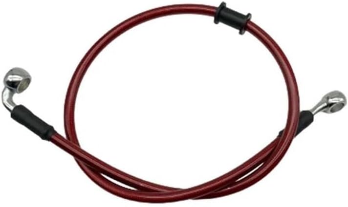 Motorcycle Hydraulic Brake Hose Line Cable 30cm-220cm Pipe Braided Oil Hose 28°-90° 10mm Banjo for Suzuki Line Brake