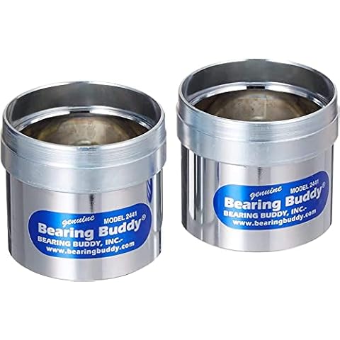 Bearing Buddy Chrome Bearing Protectors - Pair - 2.441" Diameter Cover