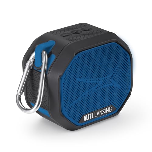 Image of Altec Lansing HYDRATREK Magnetic Bluetooth Speaker, Waterproof IP67, 5W RMS Output, True Wireless Pairing, USB-C Quick Charge, 3.7V 400mAh Battery, Voice Assistant, Perfect for Any Adventure