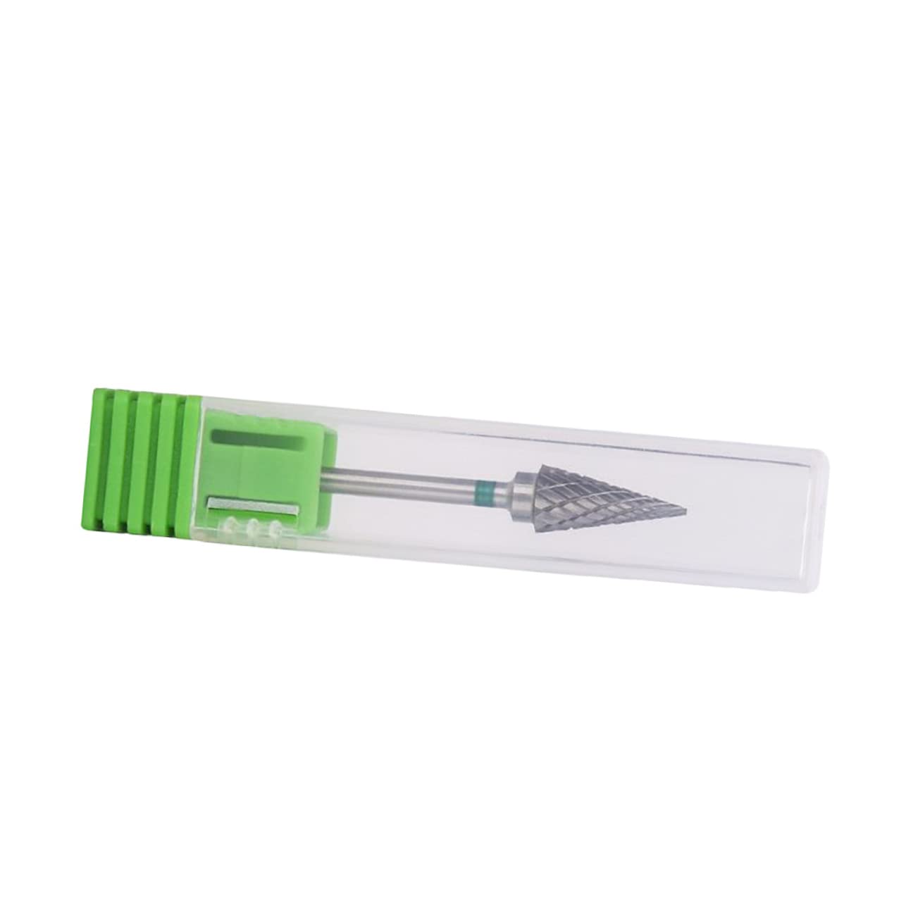 Punta Fresa Unghie Rotonda in Tungsteno Argento per Macchina | Lime per Dita e Piedi, Rifinitura, Lucidatura e Rimozione Pelle Morta, Accessorio per Nail Art