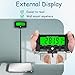 Urby Extra Wide Scale for Body Weight, Talla Extra Balanzas para Pesar Personas, Plus Size Scale with Easy to Read External Display. Gift for Seniors, Plus Size Person. 300kg/660lb Capacity.
