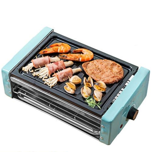 TYQMYSM Grill, Double Layer, Non-stick Detachable Grill Net, Adjustable Temperature Control, Easy To Operate, for Family Dinners