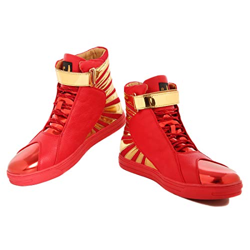 Negash Mens Amun Ra Sneakers High Top Chukka Boots for Man3