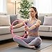 Pilates Essentials Kit for Women, 14 Pcs Pilates Equipment for Home Workouts with Yoga Circle Ball Ring, 5 Resistance Bands,Pedal Puller Resistance Band,Anti Slip Socks for Starter Set Accessories