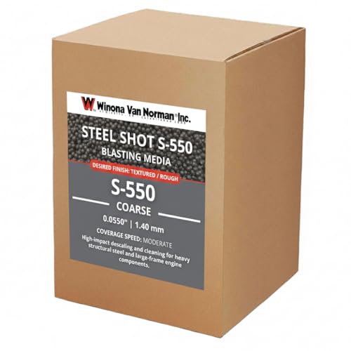 Steel Shot S-550 - Blasting Media - Large Shot Size (15lb)