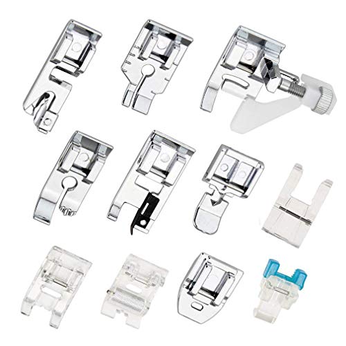 image for Windman Presser Feet Set 11Pcs Snap On Sewing Machine Foot for Brother