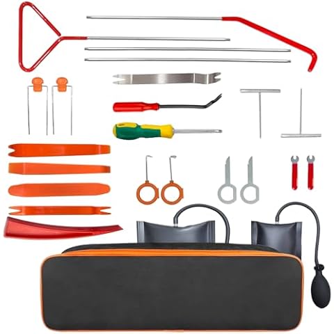 YATOINTO Repair Hooks Automotive Tool of Steel Stainless & ABS Material, Expandable Repair Tool for Cars, Boats, Bicycles with Portable Bag Cover