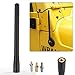 JeCar 7.5Inch Stubby Reflex Short Antenna Replacement TJ JK JL F150 Accessories Metal ABS Antenna Designed for Optimized FM/AM Reception for 1995-2019 Jeep Wrangler TJ JK JL Ford F150