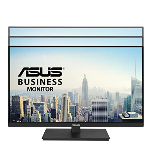 ASUS VA27ECPSN – Moniteur docking 27 pouces, Full HD (1920x1080), IPS, sans cadre,USB-C, RJ45, 75Hz, Adaptive-Sync, haut-parleurs stéréo, faible lumière bleue, design ergonomique, montage mural