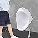 Urinals for Men Wall Mount 15x19x11in Male Urinal Spill Proof with 19.5