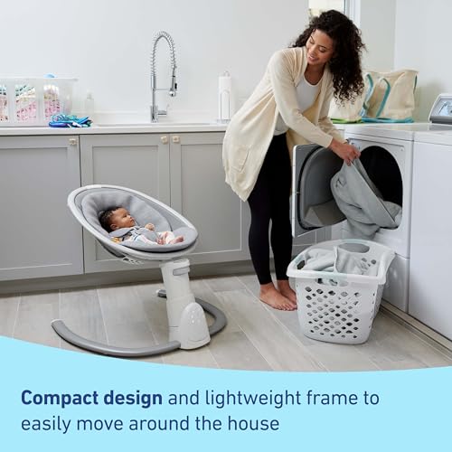 Graco® Soothe 'n Sway Bluetooth 3-in-1 Baby Swing — Grows with Your Child —Multiple Soothing Settings and Bluetooth Connectivity - image 4