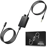Neoteck Convertidor DAC 192kHz Convertidor SPDIF a 3,5mm con Ajuste de Volumen y Chip Amplificador de Audio Convertidor Digital a Analógico Compatible con 3,5mm Auriculares Altavoces de Ordenador