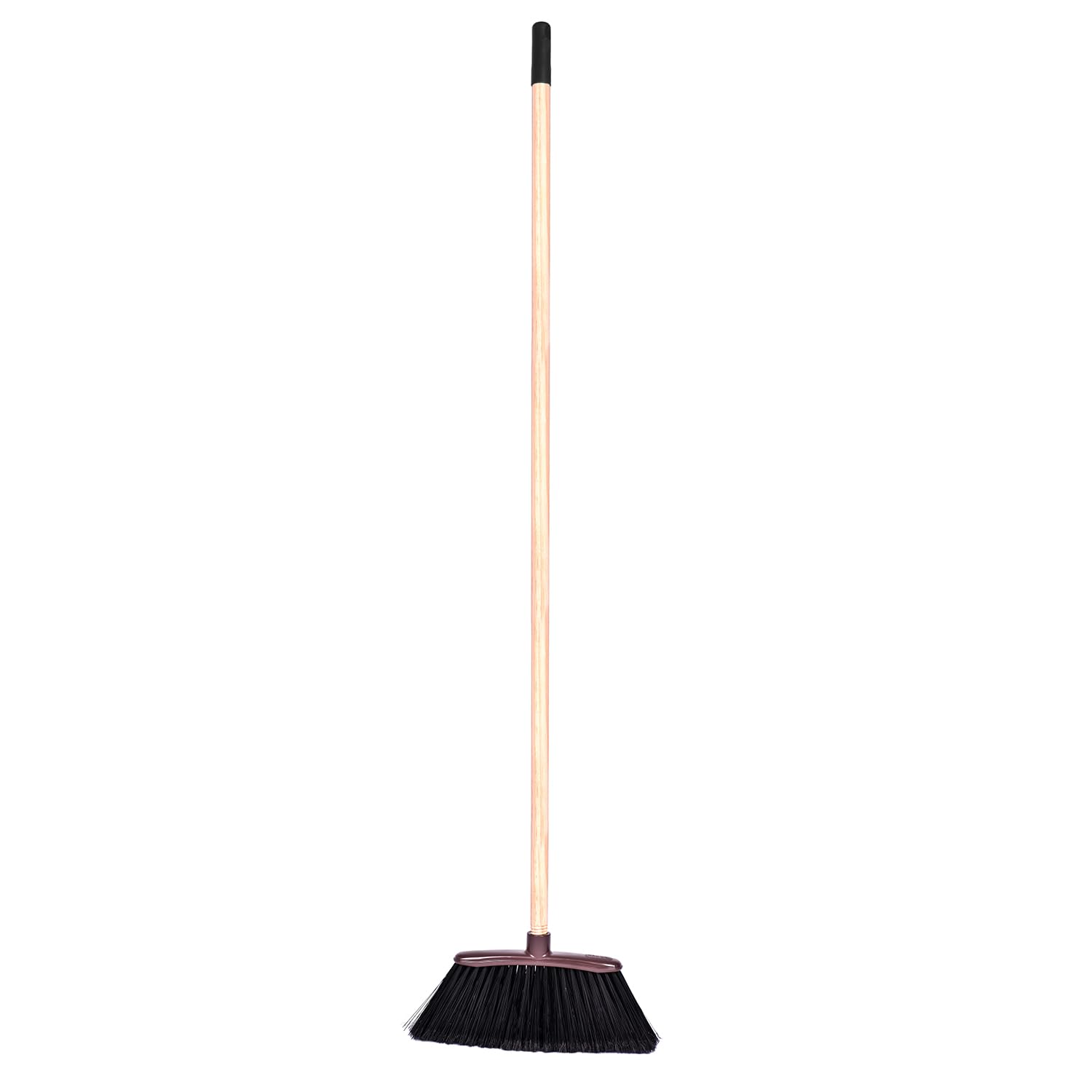 Apex Scopa Alta per Interni ed Esterni con Manico in Legno – Setole Lunghe Morbide e Resistenti, Ideale per Pavimenti Ruvidi – 130 cm