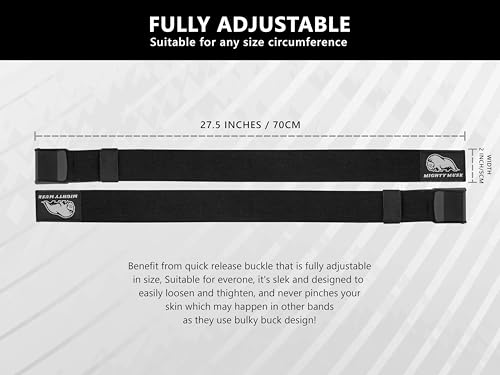 Image of BFR Occlusion Bands for Women Blood Flow Restriction Workout Bands for Leg, Glute & Hip Building Fabric Resistance Loop for Squats, Thigh Toning, Butt Lifting & Muscle Growth
