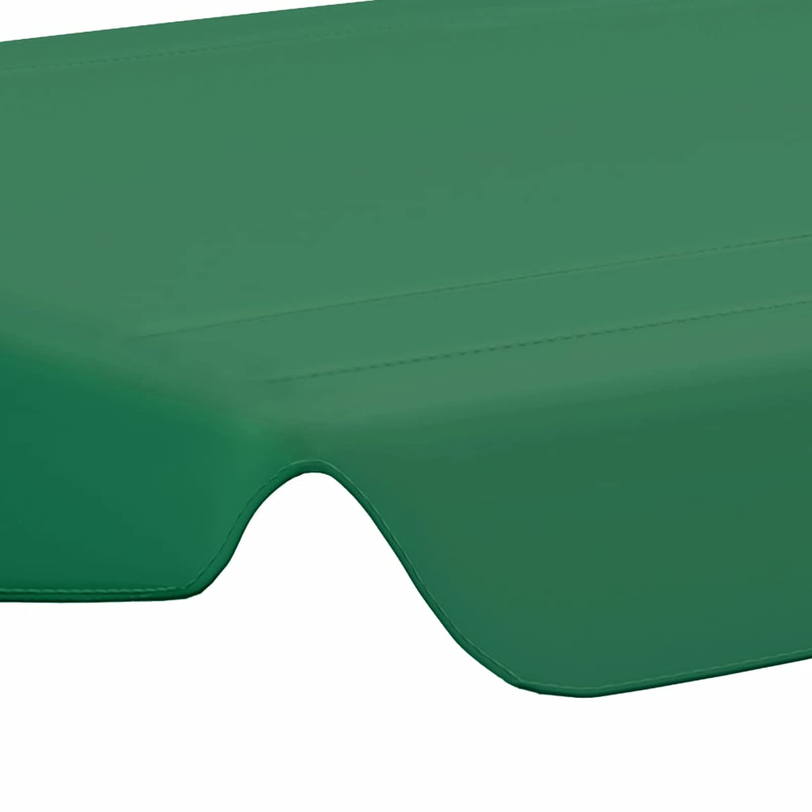 ZEYUAN Baldacchino per Dondolo da Giardino Verde 150/130x70/105 cm,Vita all'aperto,Strutture da Esterno,Accessori per baldacchini e Gazebo,Tetti per baldacchini e gazebi(SPU:312101)