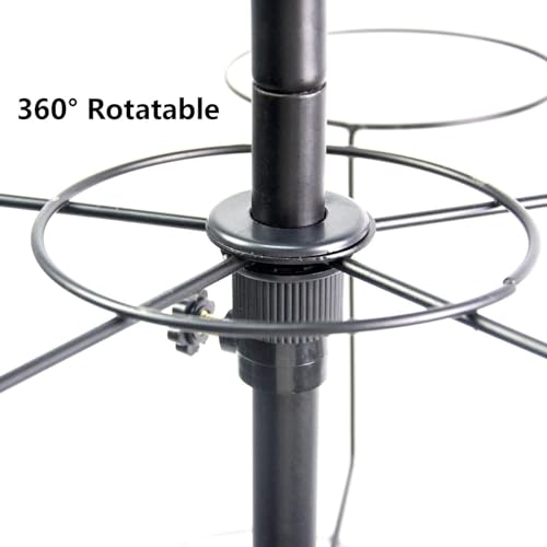 Support de sol peu encombrant avec 7 niveaux réglables pour casquettes - 6