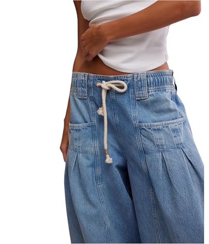 Free People Women's Margo Wide Barrel Pull on3