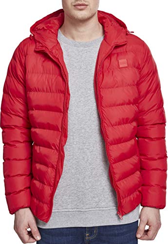 Preisvergleich Produktbild Urban Classics Herren Basic Bubble Jacket Jacke, fire red, XL