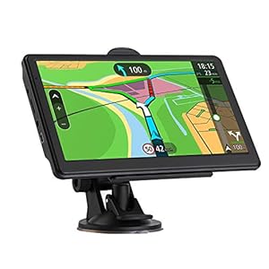 Car GPS Navigation GPS Navigation for Truck & RV & Car, Driver Alerts, Turn-by-Turn Directions, 2025 Map and Free Update Map