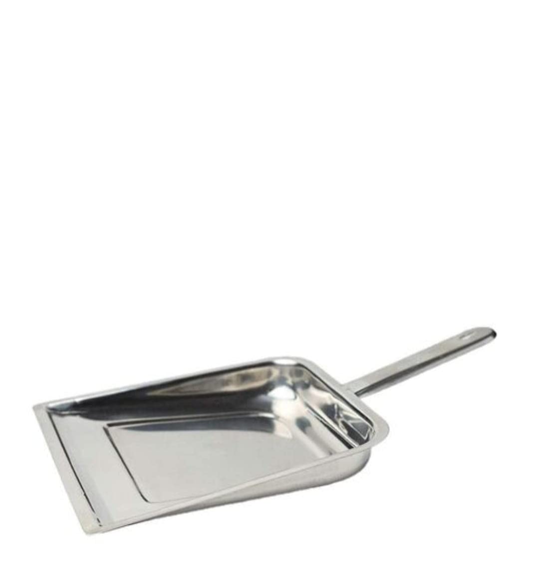A Z Collection Stainless Steel Cleaning Dustpan, Steel Dust pan with Handle Home Cleaning (See My All Products on Amazon, Check Product Description) (B0B77H354D) Amazon Price History, Amazon Price Tracker